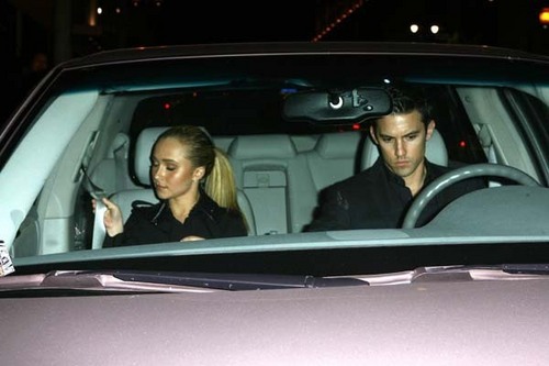  Hayden & Milo Leaving Beso Restaurant in Hollywood
