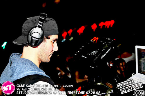  2008 Gabes DJ gig, konzert