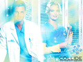 tv-couples - Alex & Izzie (Grey's Anatomy) wallpaper