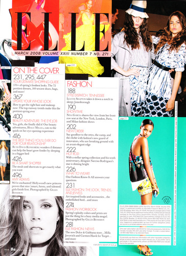  Amy- Elle Magazine March 08