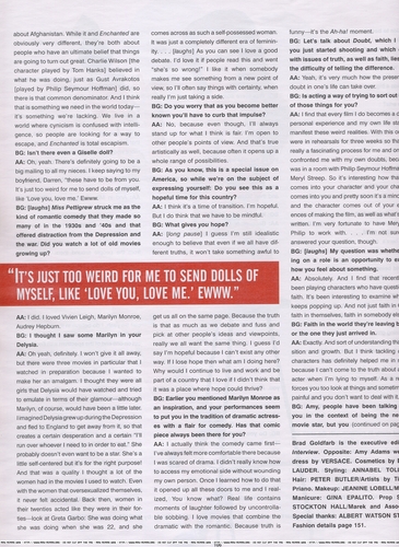  Amy- Interview Magazine Feb 08