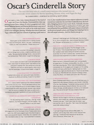 Amy- Life Magazine March 3 06 