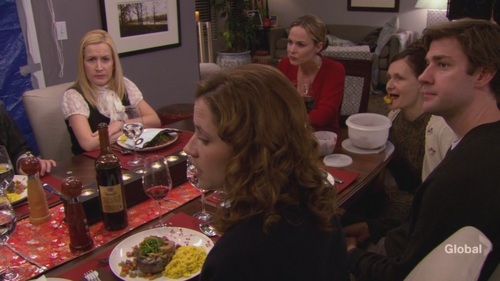  Angela in रात का खाना Party