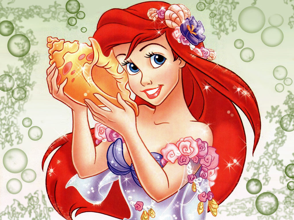 Ariel WallPaper - The Little Mermaid 1024x768 800x600