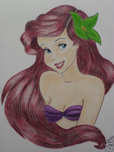 Little Mermaid Drawing