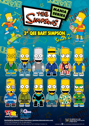  Bart Simpson Series 2 Qee