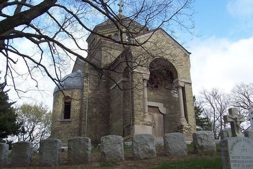  Calvary Cemetery - Chapel холм, хилл