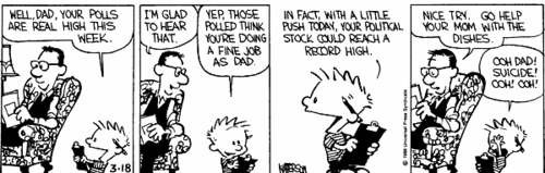  Calvin on Political Umfrage