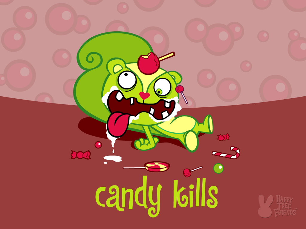 Candy Kills - Happy Tree Friends 1024x768 800x600