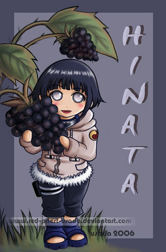  chibi buah-buahan Ninja - Hinata