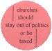 Churches are Just Tax Evaders - debate icon