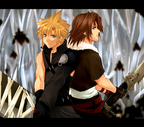 Cloud and Leon Back to Back