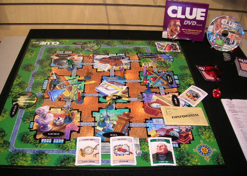 clue game board