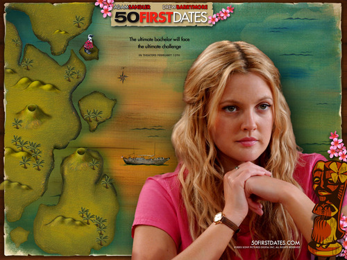  Drew Barrymore/ 50 First Dates
