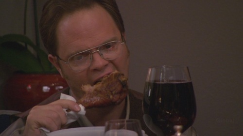  Dwight in dîner Party