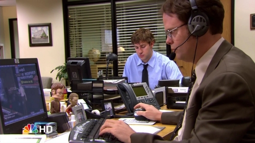  Dwight's 秒 life