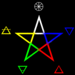 Elemental Pentacle - witchcraft icon