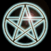 Glowing Pentacle - witchcraft icon