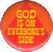 God's on EVERYONE'S side - debate icon
