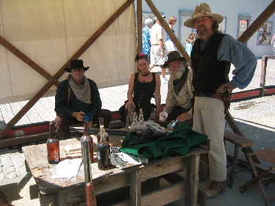 Gold Rush Days People in Costume