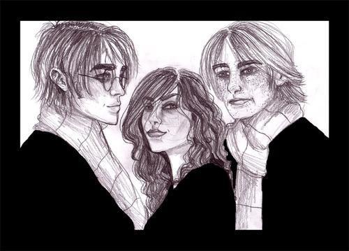  HP Fanart The Trio