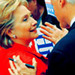 Hillary & Bill Clinton - us-democratic-party icon