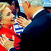 Hillary & Bill Clinton - us-democratic-party icon