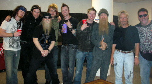  Hinder and ZZ top, boven