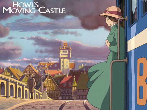  Howl's Moving istana, castle