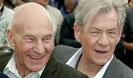  Ian McKellen & Patrick Stewart