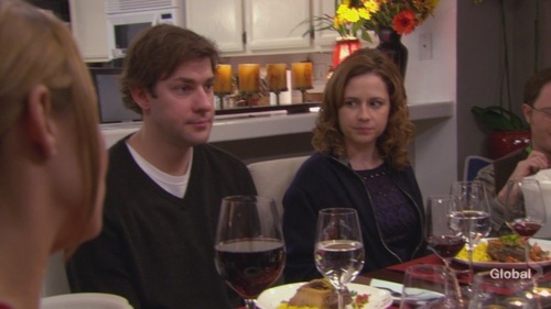  Jim in avondeten, diner Party