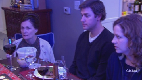  Jim in avondeten, diner Party