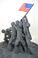 Lego Iwo Jima Memorial - lego photo