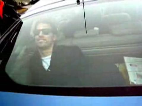  Milo In Back Of Car =]