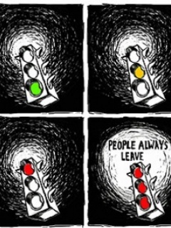 People always leave