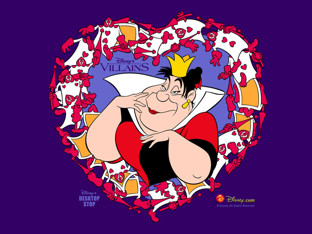 Queen Of Hearts Wallpaper Disney Villains Wallpaper Fanpop