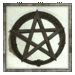 Rustic Pentacle - witchcraft icon