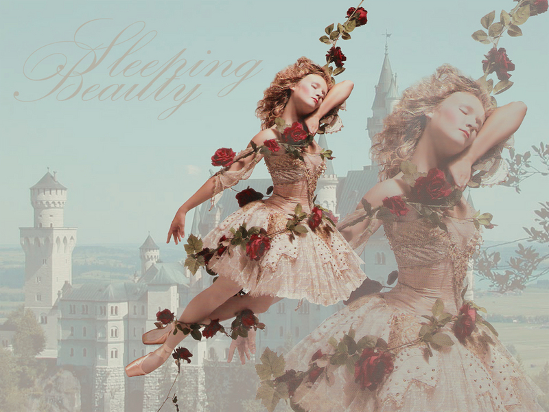 ballerina wallpaper. Sleeping Beauty Wallpaper