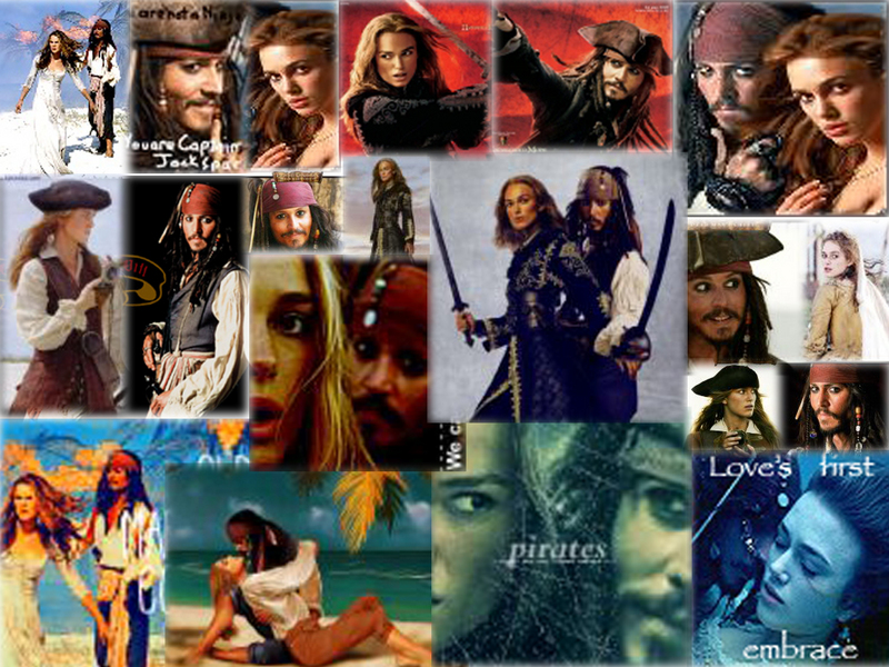 Sparrabeth - Pirates of the Caribbean Wallpaper (842115) - Fanpop