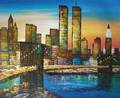 Sunset over NY City - new-york fan art