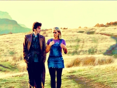  The Doctor and Rose Фан-арт