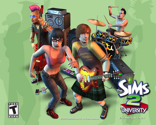  The Sims 2 unibersidad