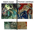 Thomas Painting Comparision - lost photo