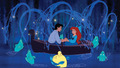 Walt Disney Production Cels - Princess Ariel, Flounder & Prince Eric - the-little-mermaid photo