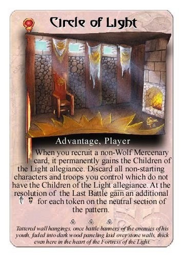 Wheel of time Card Game