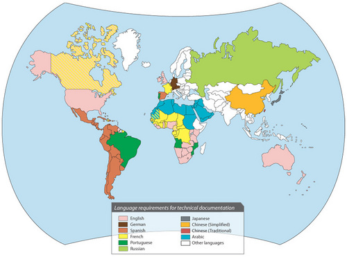 World Language Groups Map - Being Multilingual Fan Art (722620) - Fanpop