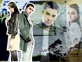 ed-westwick - chuck and blair wallpaper
