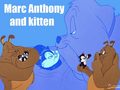 looney-tunes - dog-kitten wallpaper