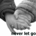 never let go - love icon