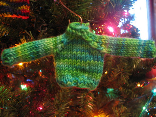 sweater ornament